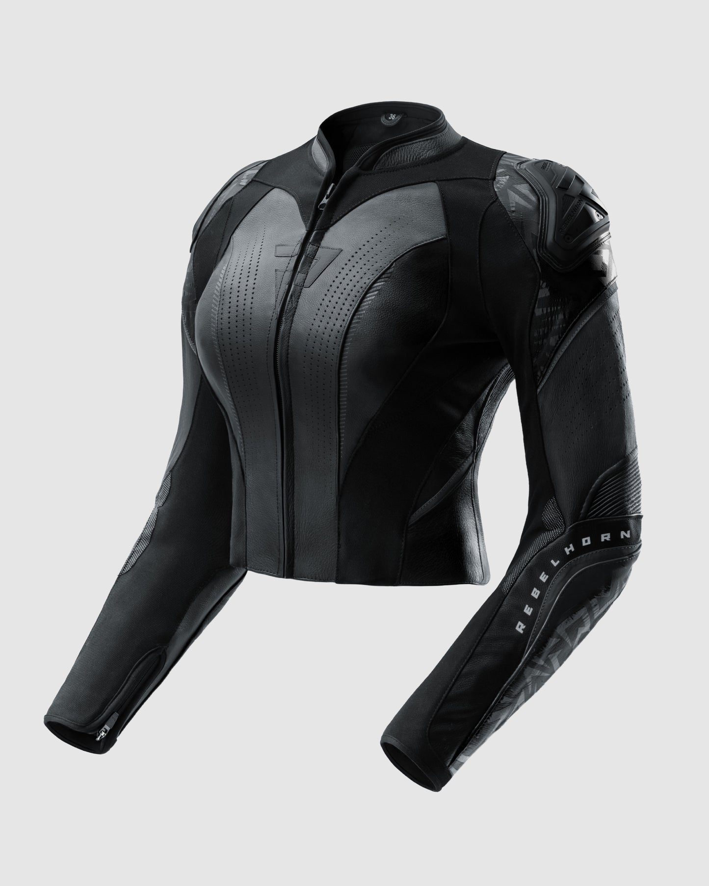 Diva RS Women’s Motorcycle Jacket Black