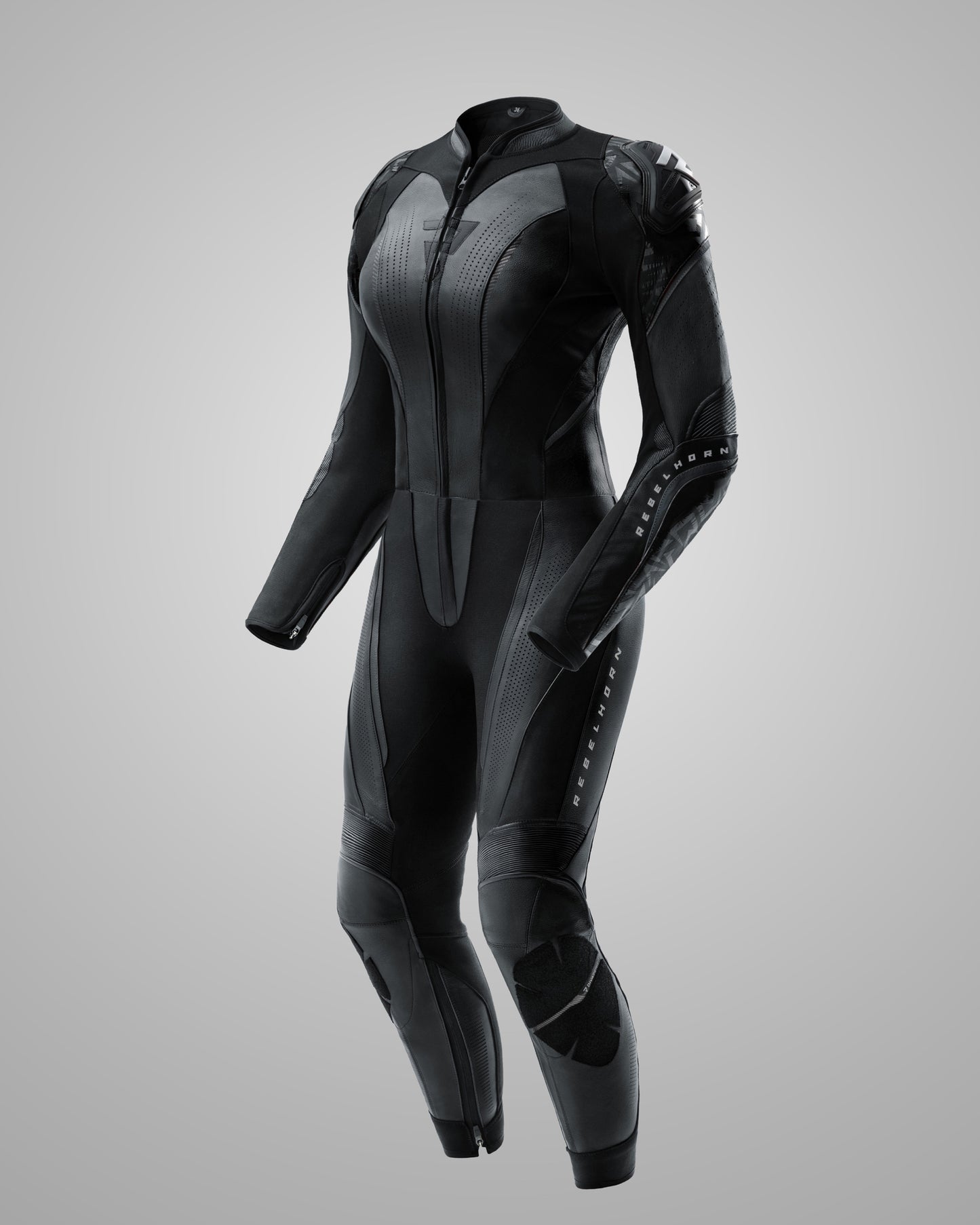 Diva RS Women’s Motorcycle Jacket Black