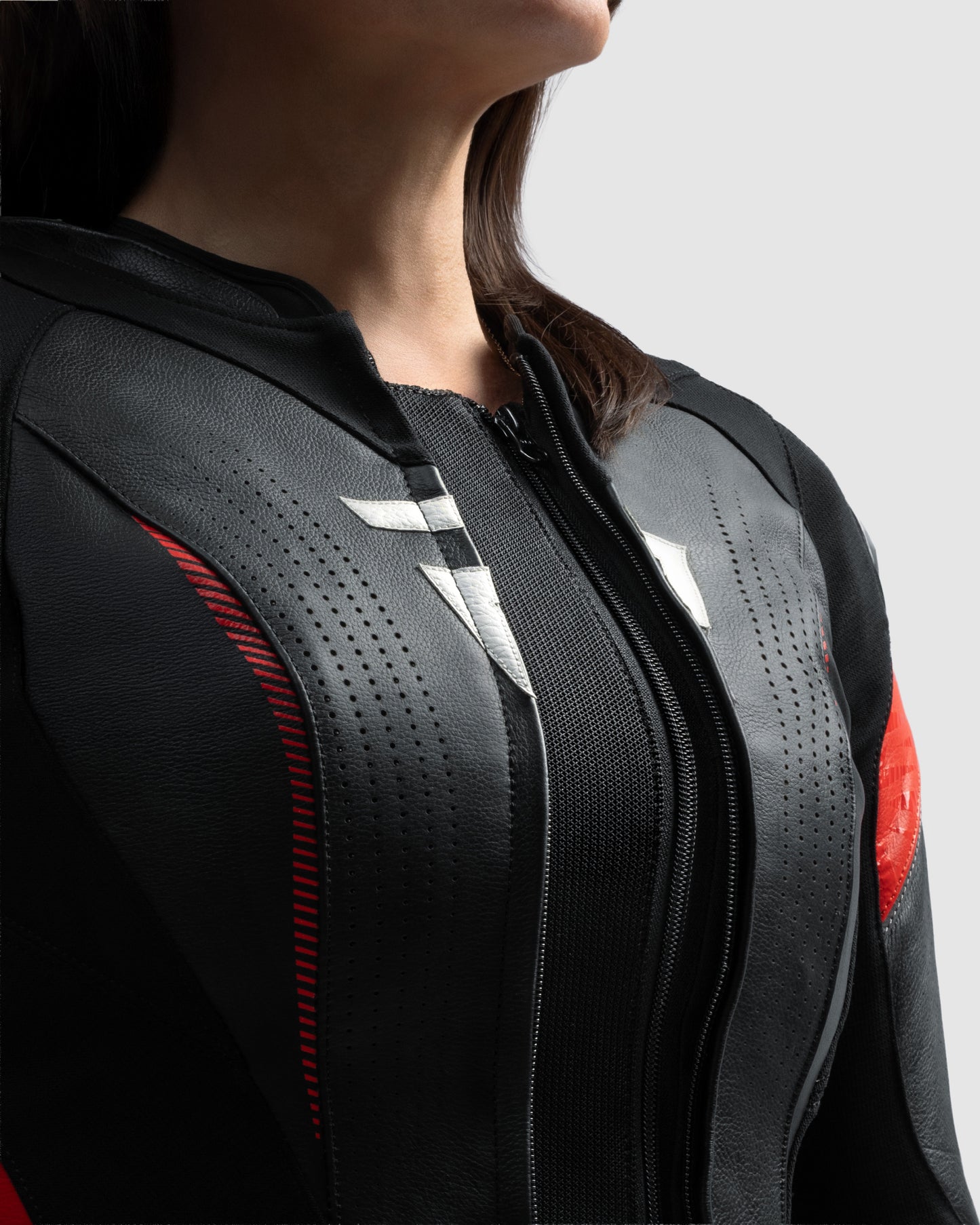 Diva RS Women’s Motorcycle Jacket Red