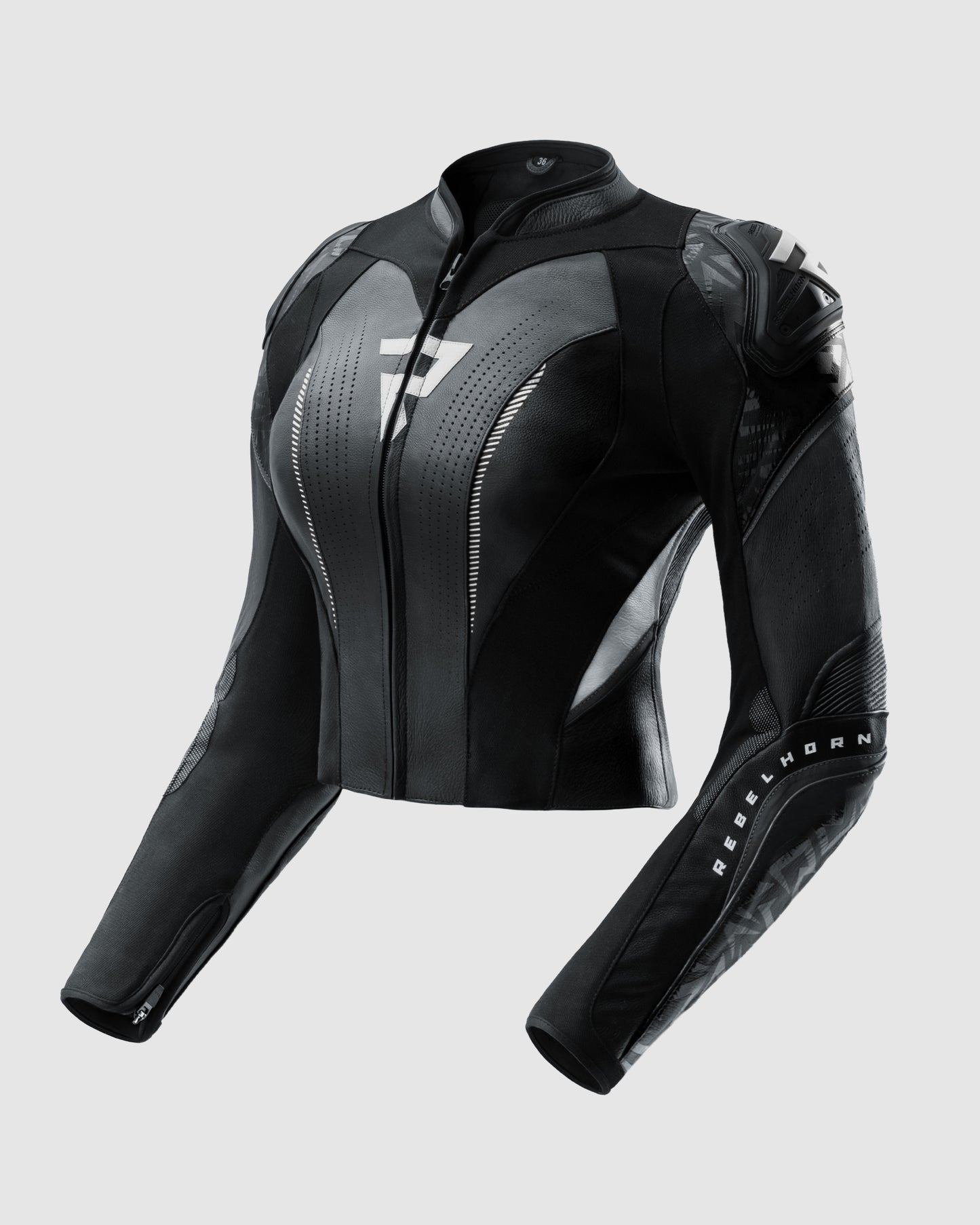 Diva RS Women’s Motorcycle Jacket White