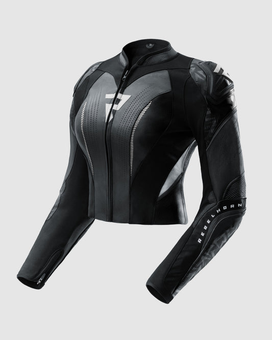 Diva RS Women’s Motorcycle Jacket White