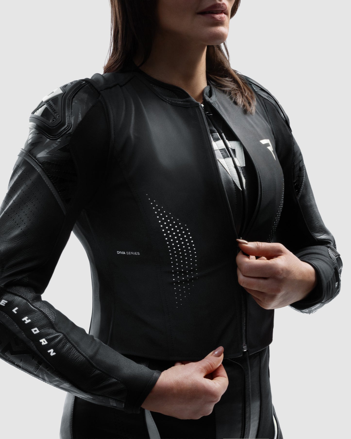 Diva RS Women’s Motorcycle Jacket White