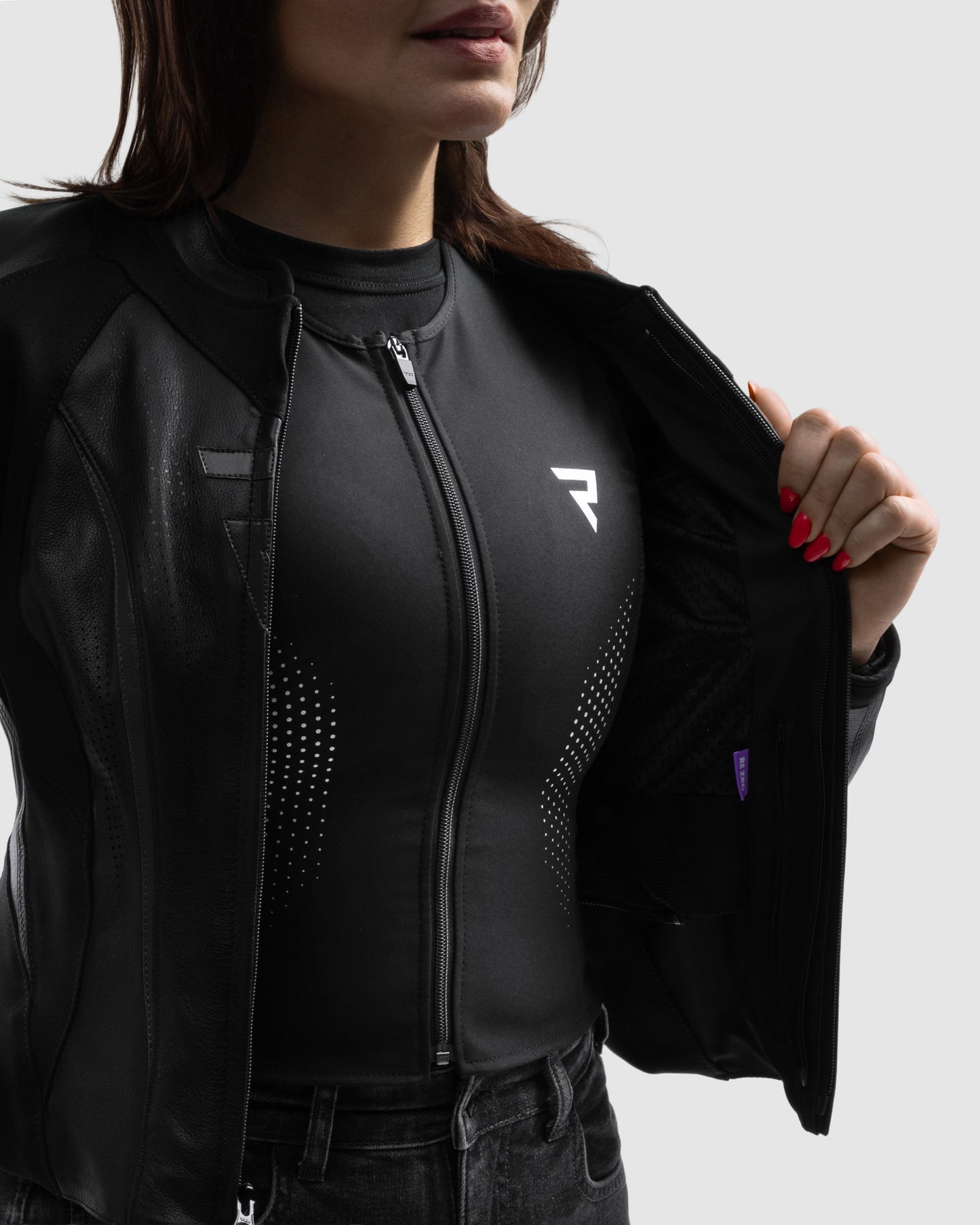 Diva ST Women’s Motorcycle Jacket Black