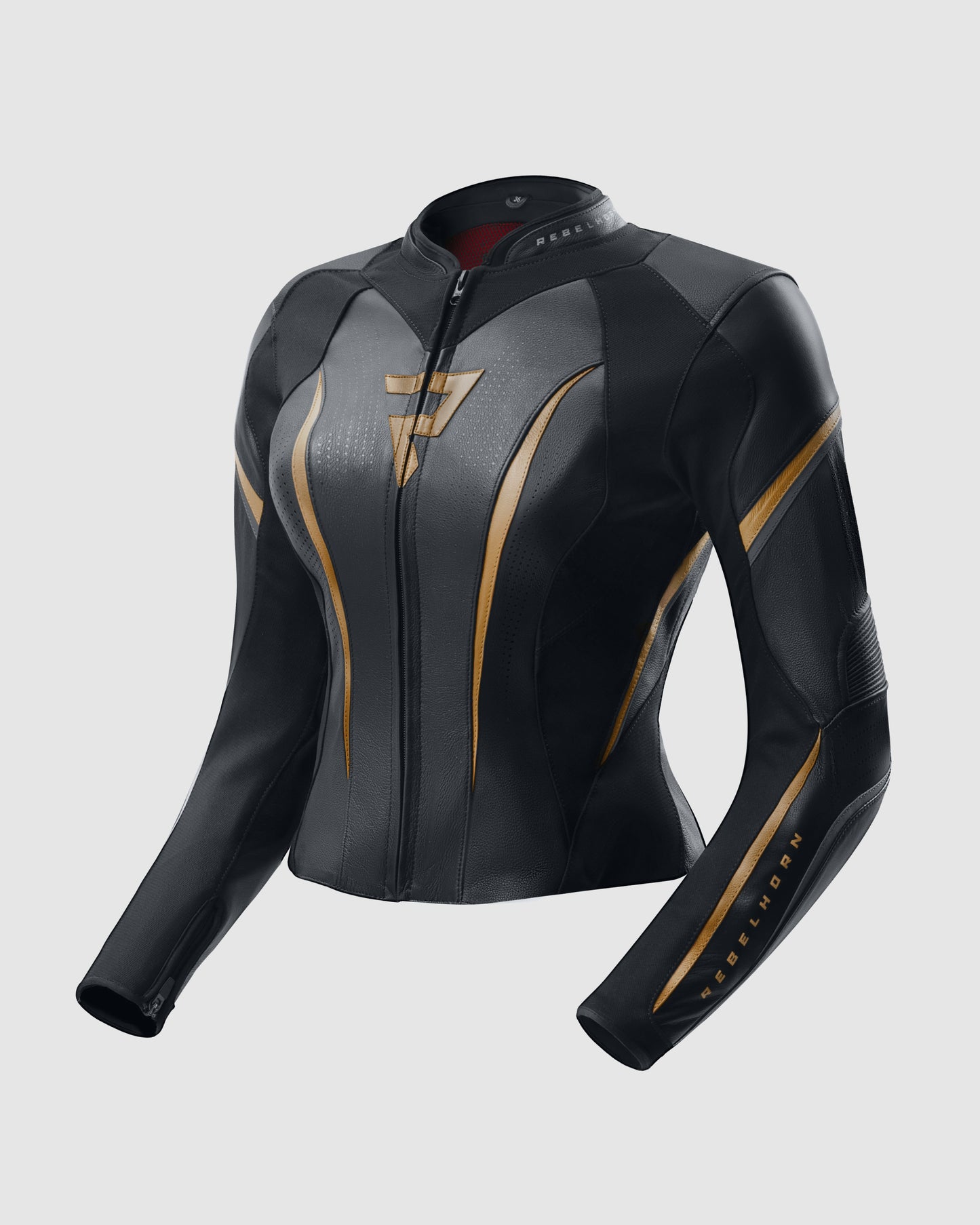 Diva ST Women’s Motorcycle Jacket Gold