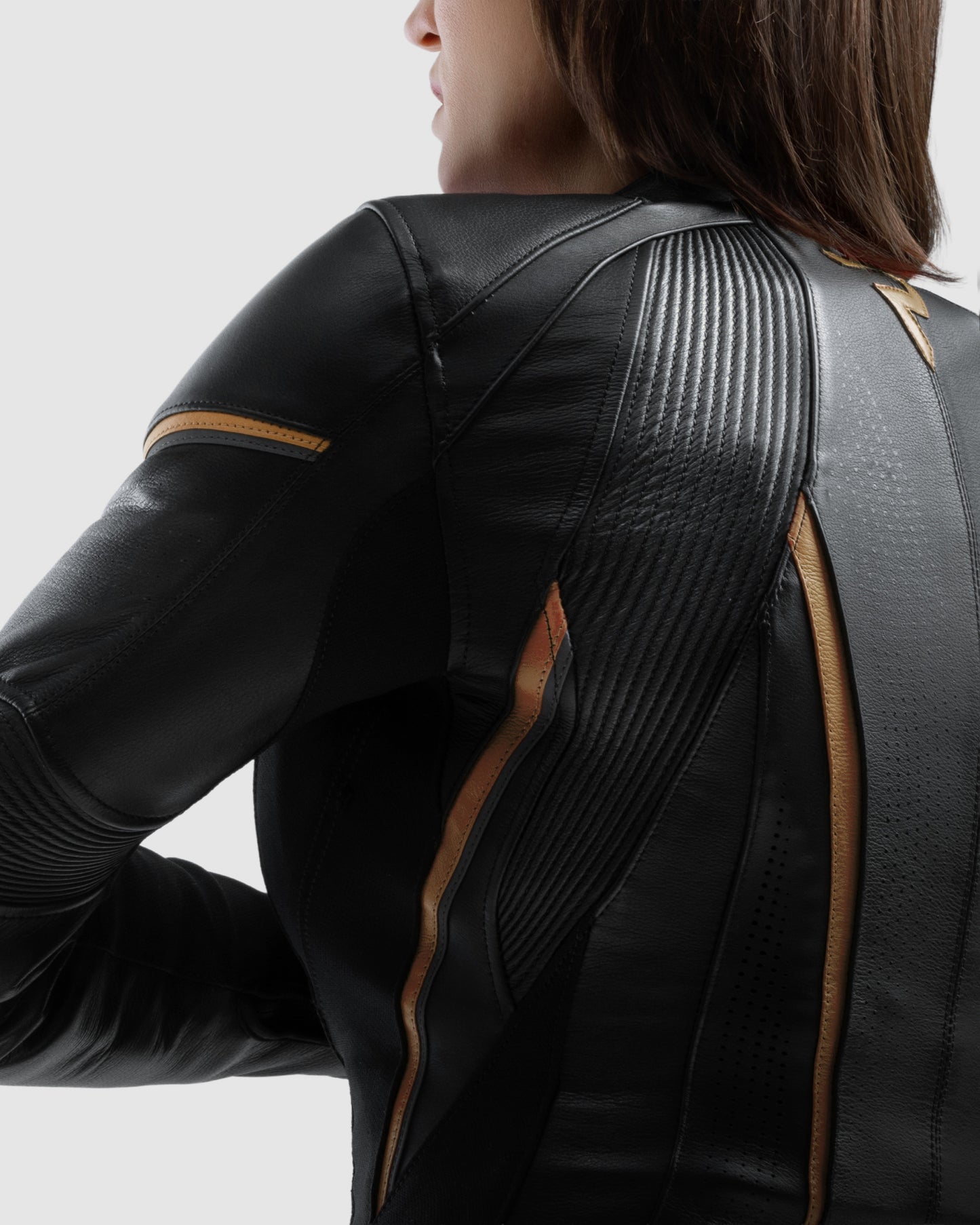 Diva ST Women’s Motorcycle Jacket Gold