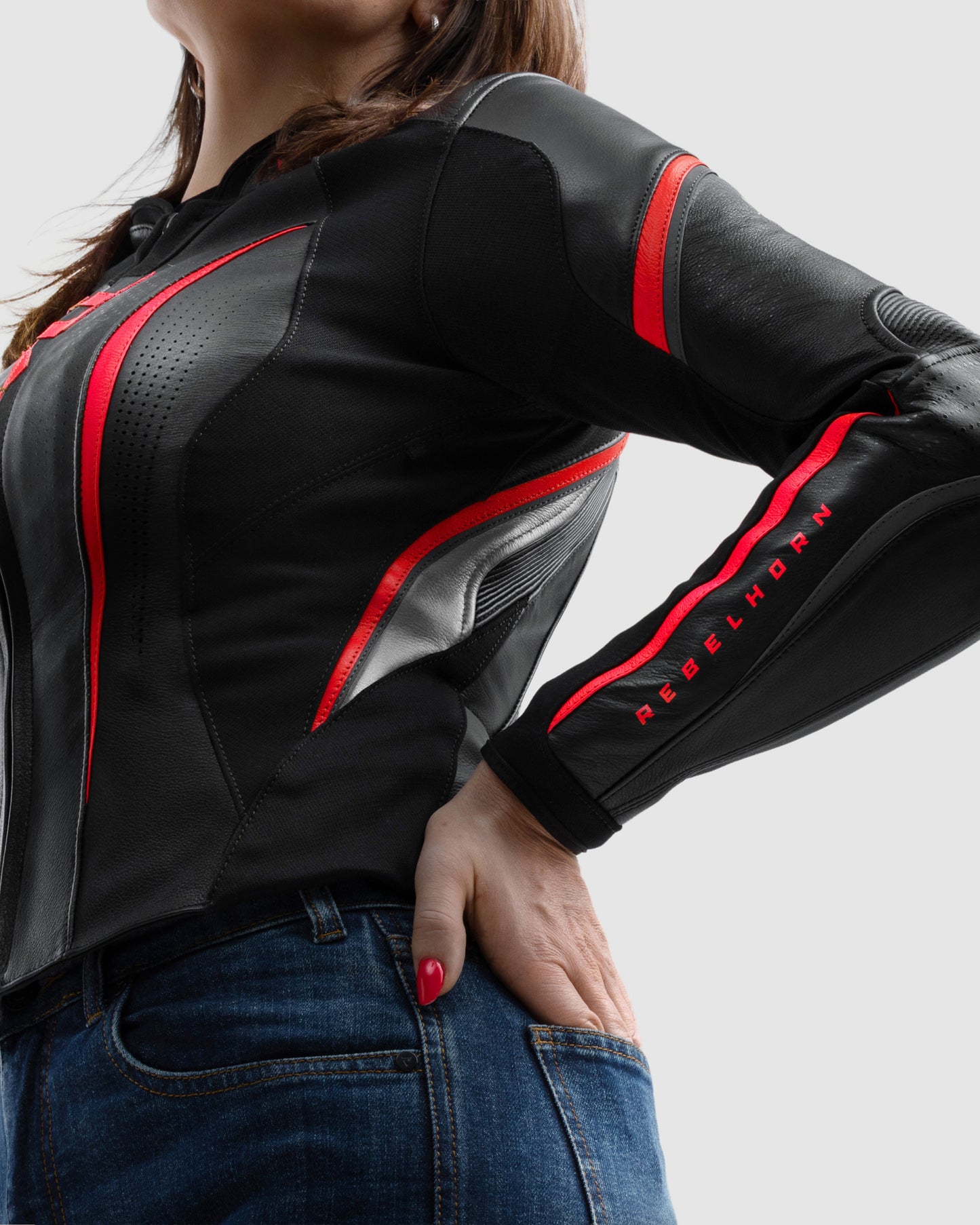 Diva ST Women’s Motorcycle Jacket Red