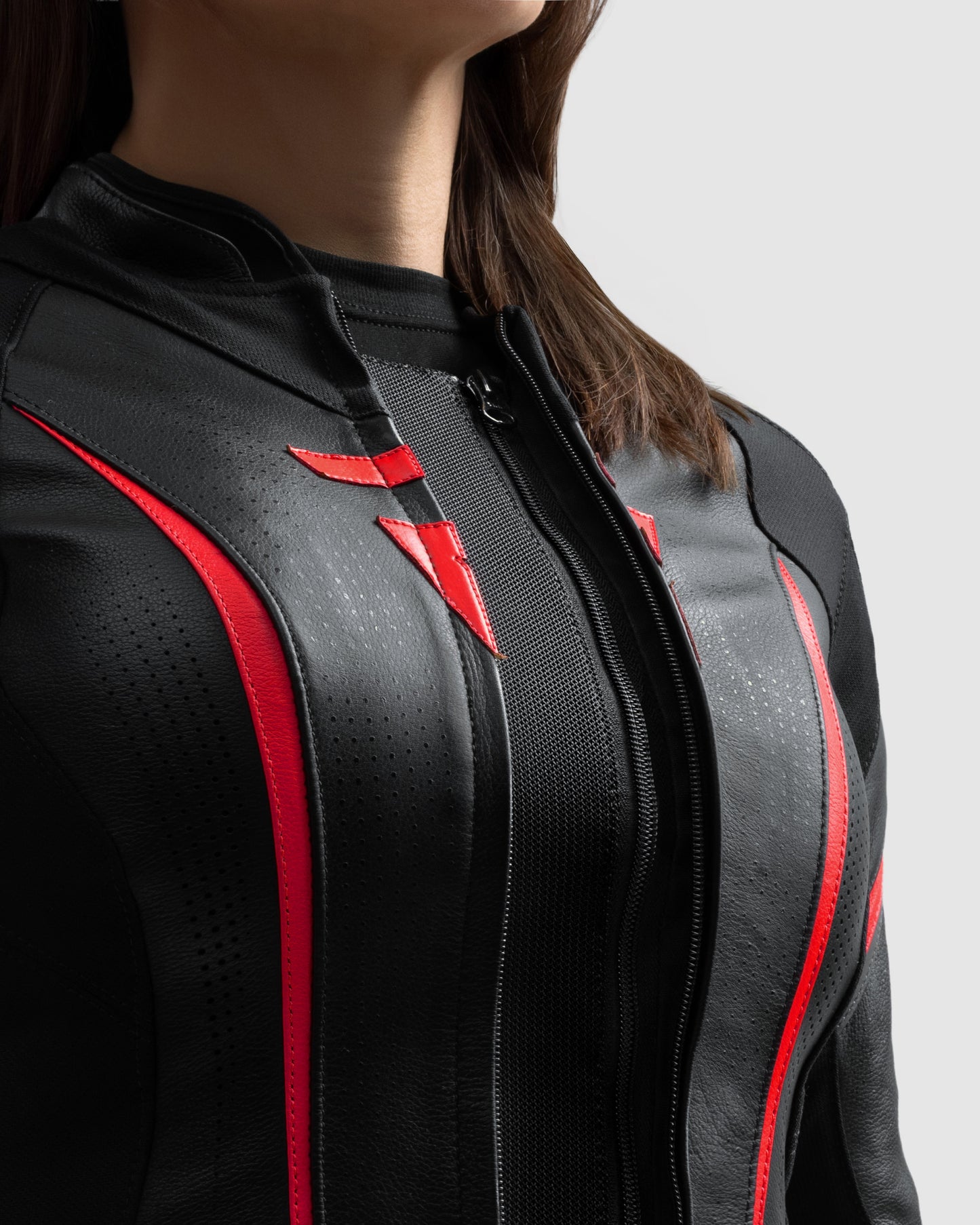 Diva ST Women’s Motorcycle Jacket Red