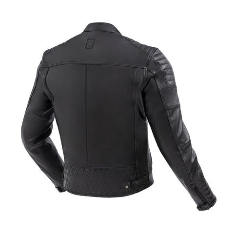 Hunter II Black Leather Jacket
