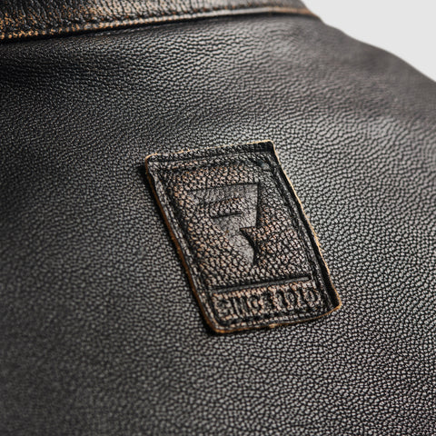 Hunter II Vintage Brown Leather Jacket