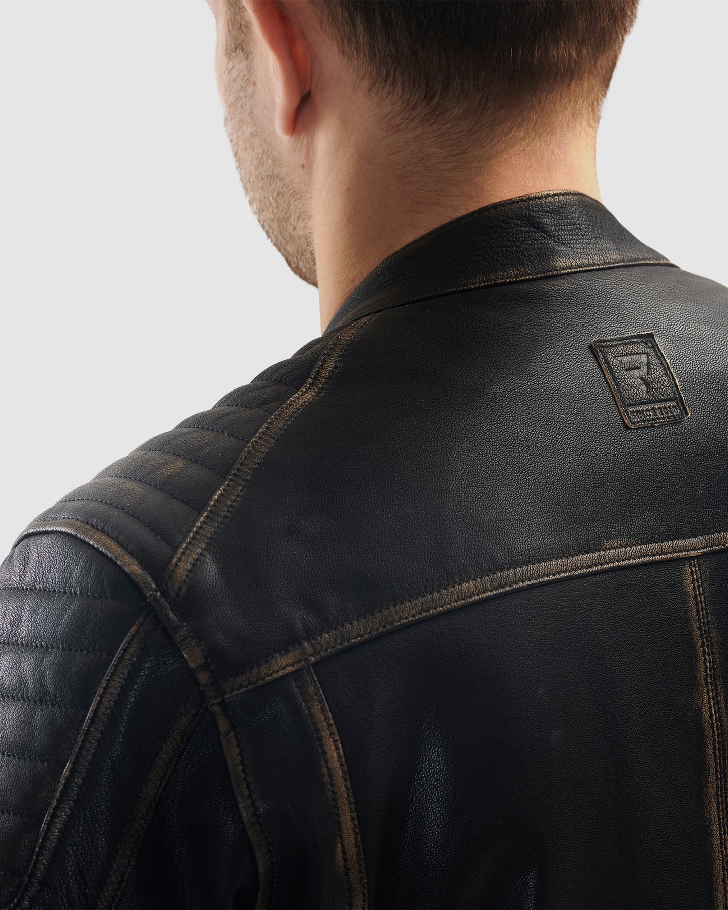 Hunter II Leather Jacket Vintage Brown