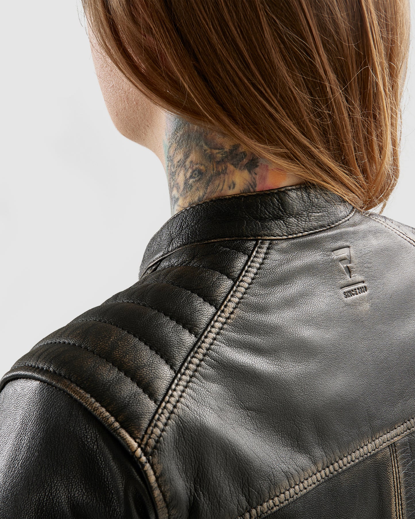 Hunter II Women's Leather Jacket Vintage Brown