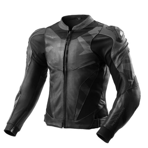 Inferno Motorcycle Jacket Black