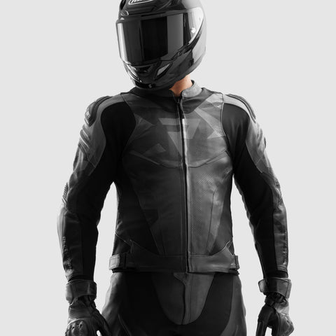 Inferno Motorcycle Jacket Black