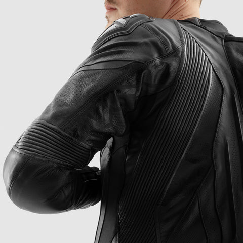 Inferno Motorcycle Jacket Black