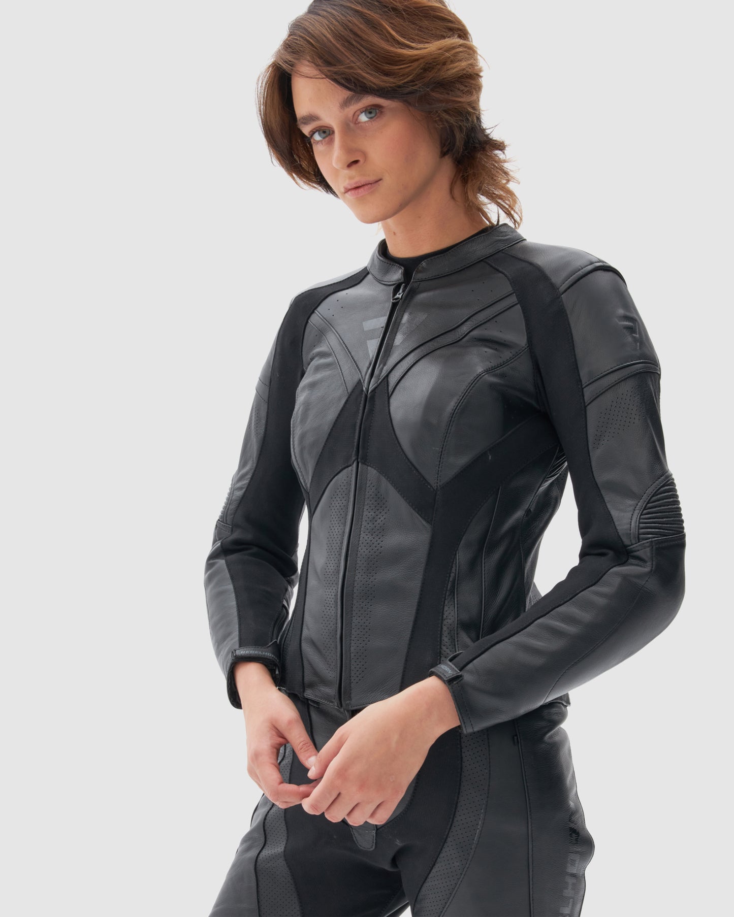 Rebel Women's Motorcycle Jacket Black