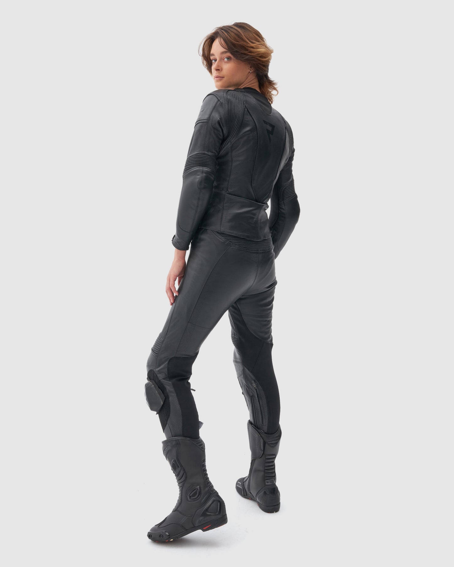Rebel Women's Motorcycle Jacket Black
