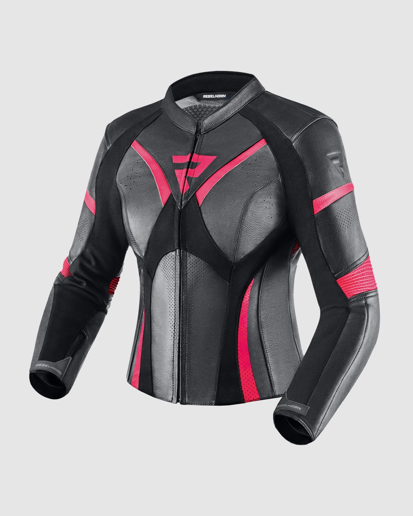 Rebel Women's Motorcycle Jacket Pink