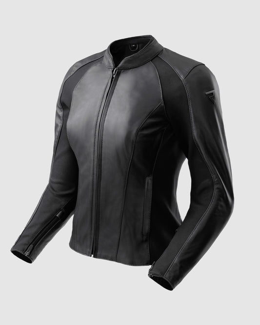 Siena Women's Motorcycle Jacket Black
