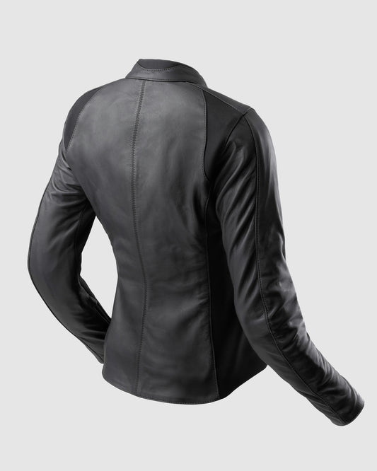 Siena Women's Motorcycle Jacket Black