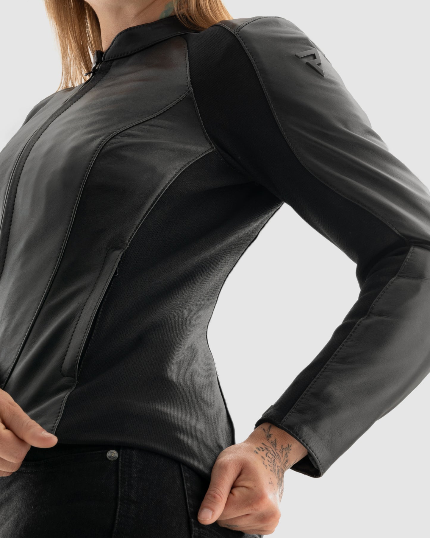 Siena Women's Motorcycle Jacket Black