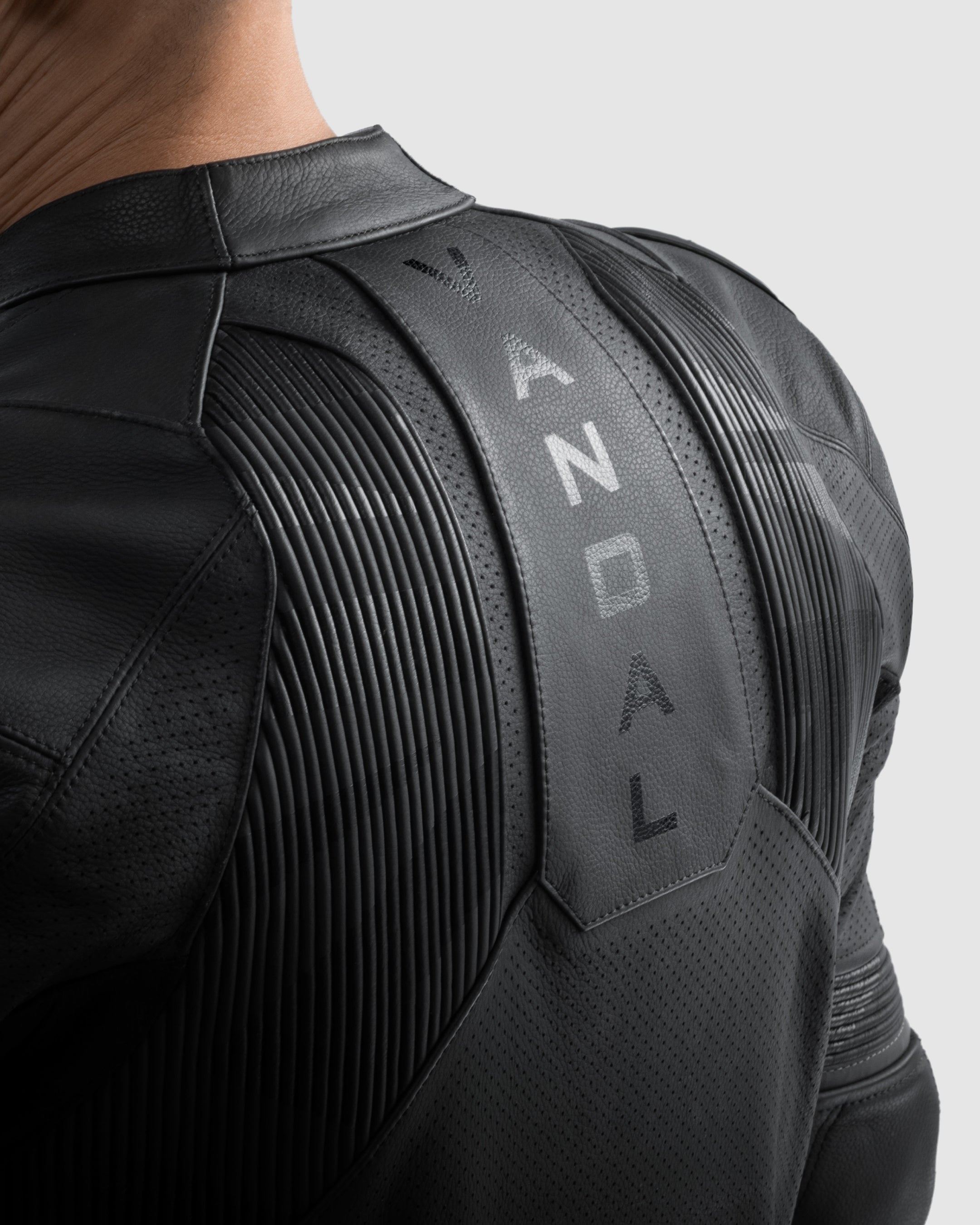 Vandal 2 Motorcycle Leather Jacket Black | Rebelhorn Official