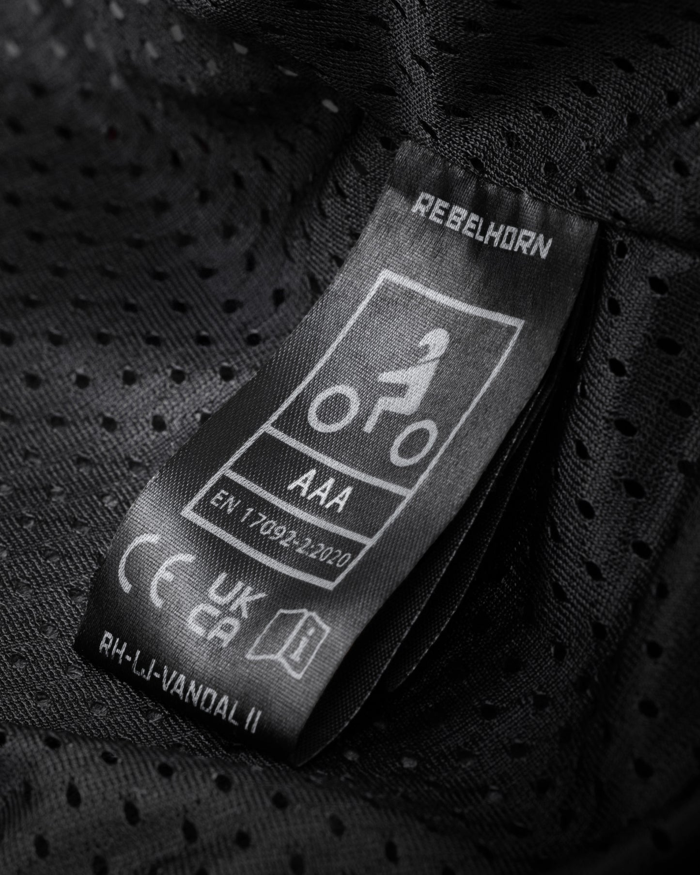 Vandal 2 Motorcycle Leather Jacket Black