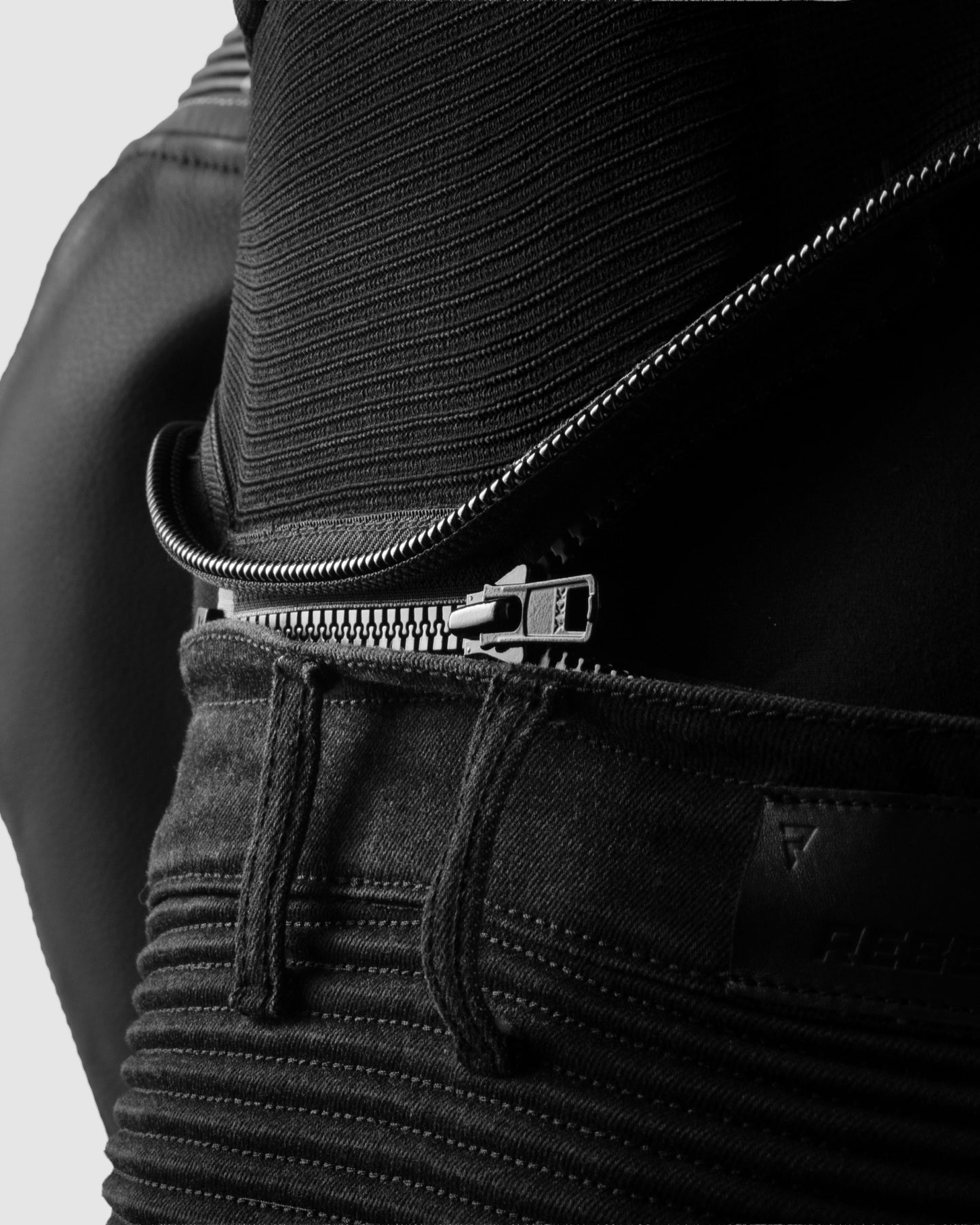 Vandal 2 Motorcycle Leather Jacket Fluo Yellow