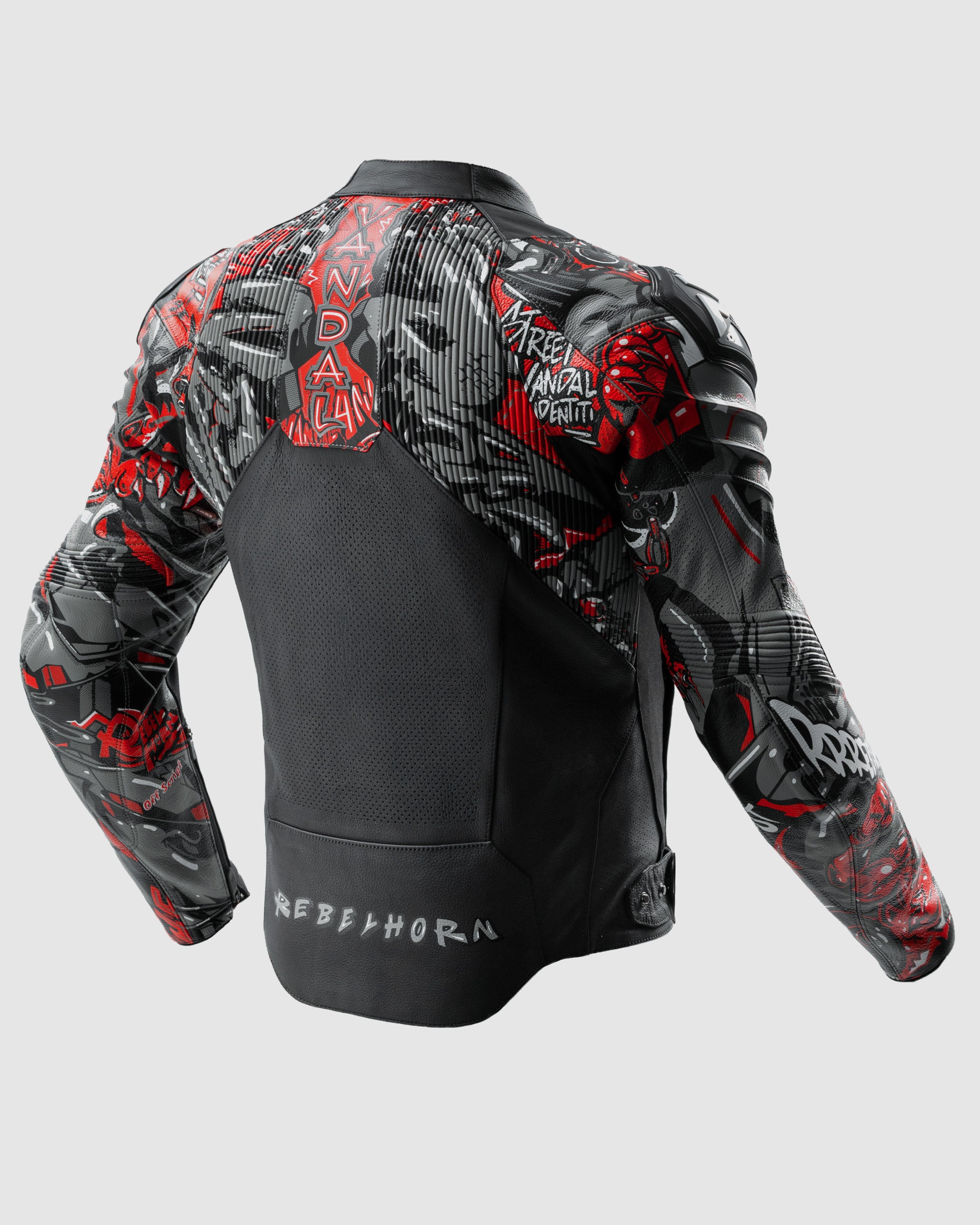 Vandal 2 Motorcycle Leather Jacket Cruze | Rebelhorn Official