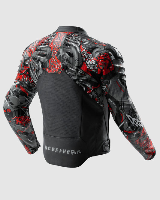 Vandal 2 Motorcycle Leather Jacket Cruze