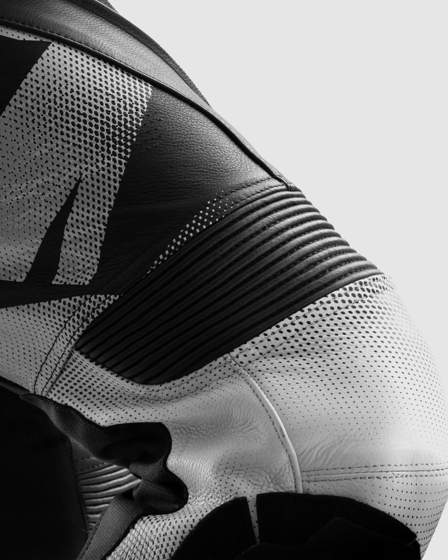 Inferno Motorcycle Pants Black White