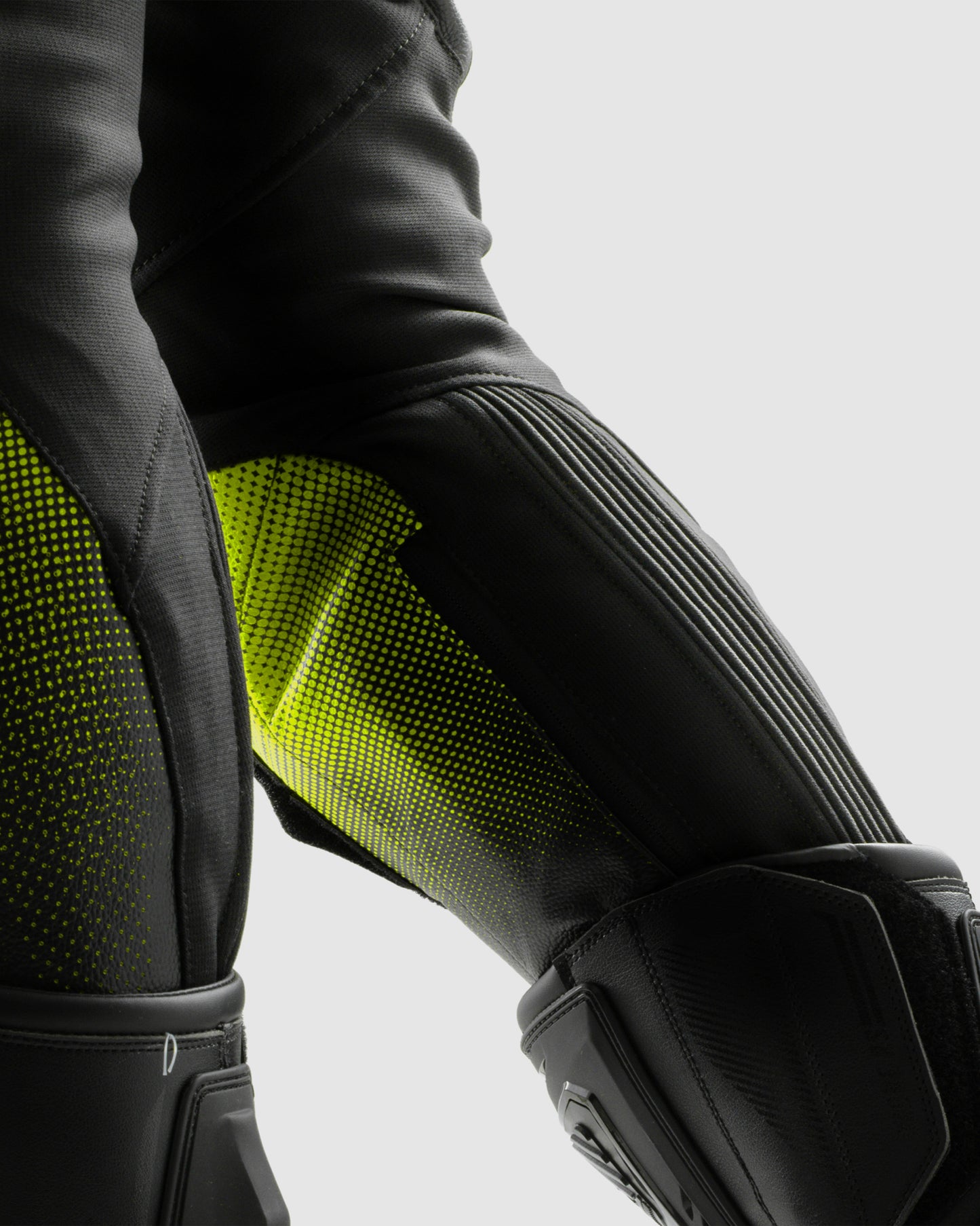 Inferno Motorcycle Pants Fluo Yellow