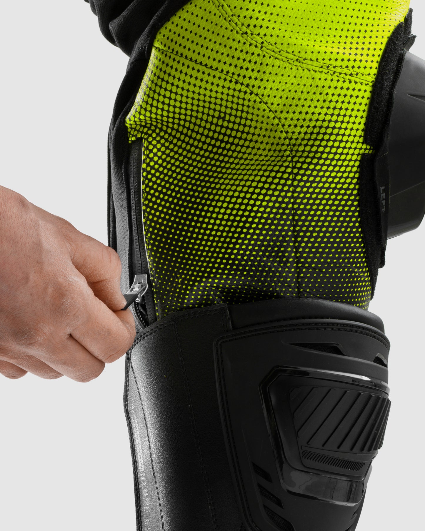 Inferno Motorcycle Pants Fluo Yellow