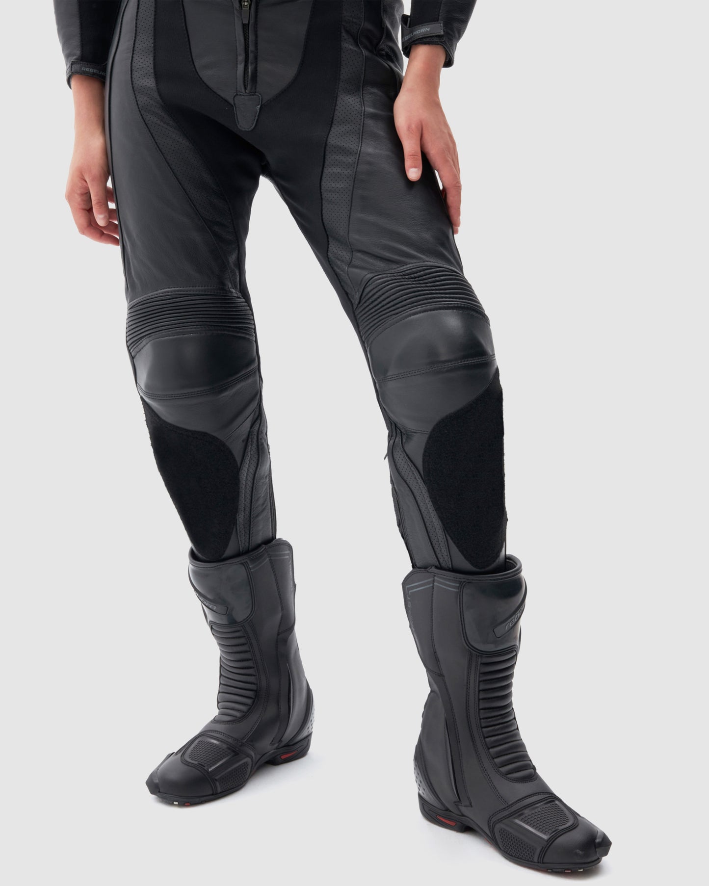 Rebel Women's Motorcycle Pants Black