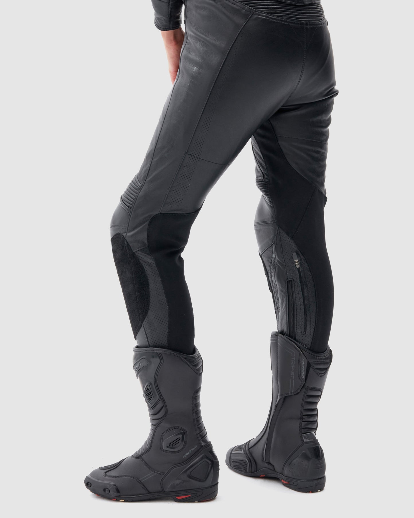Rebel Women's Motorcycle Pants Black