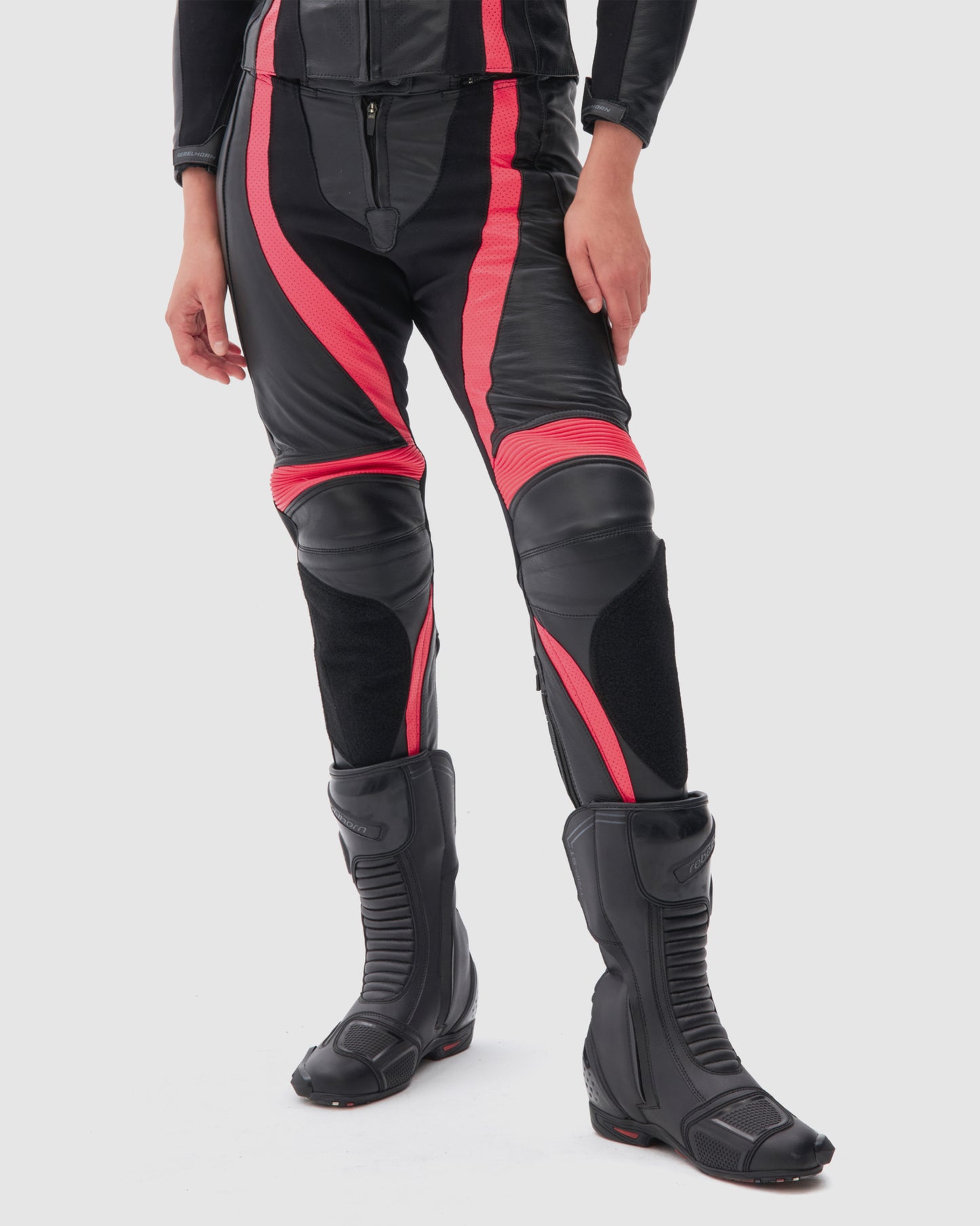 Rebel Women's Motorcycle Pants Pink