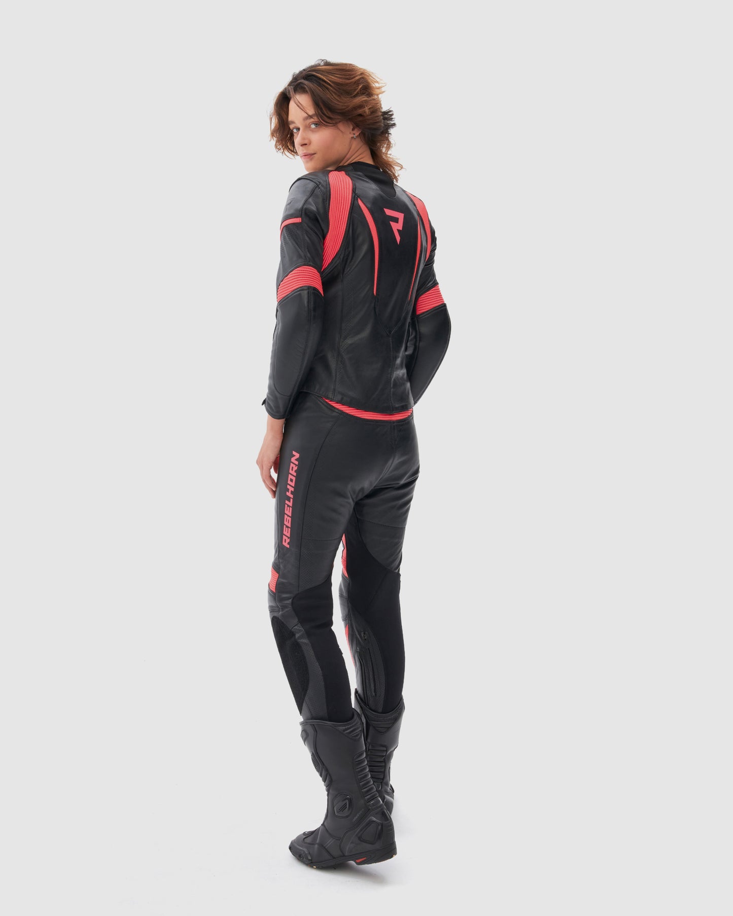 Rebel Women's Motorcycle Pants Pink