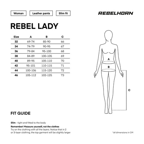 Rebel Lady Leather Pants
