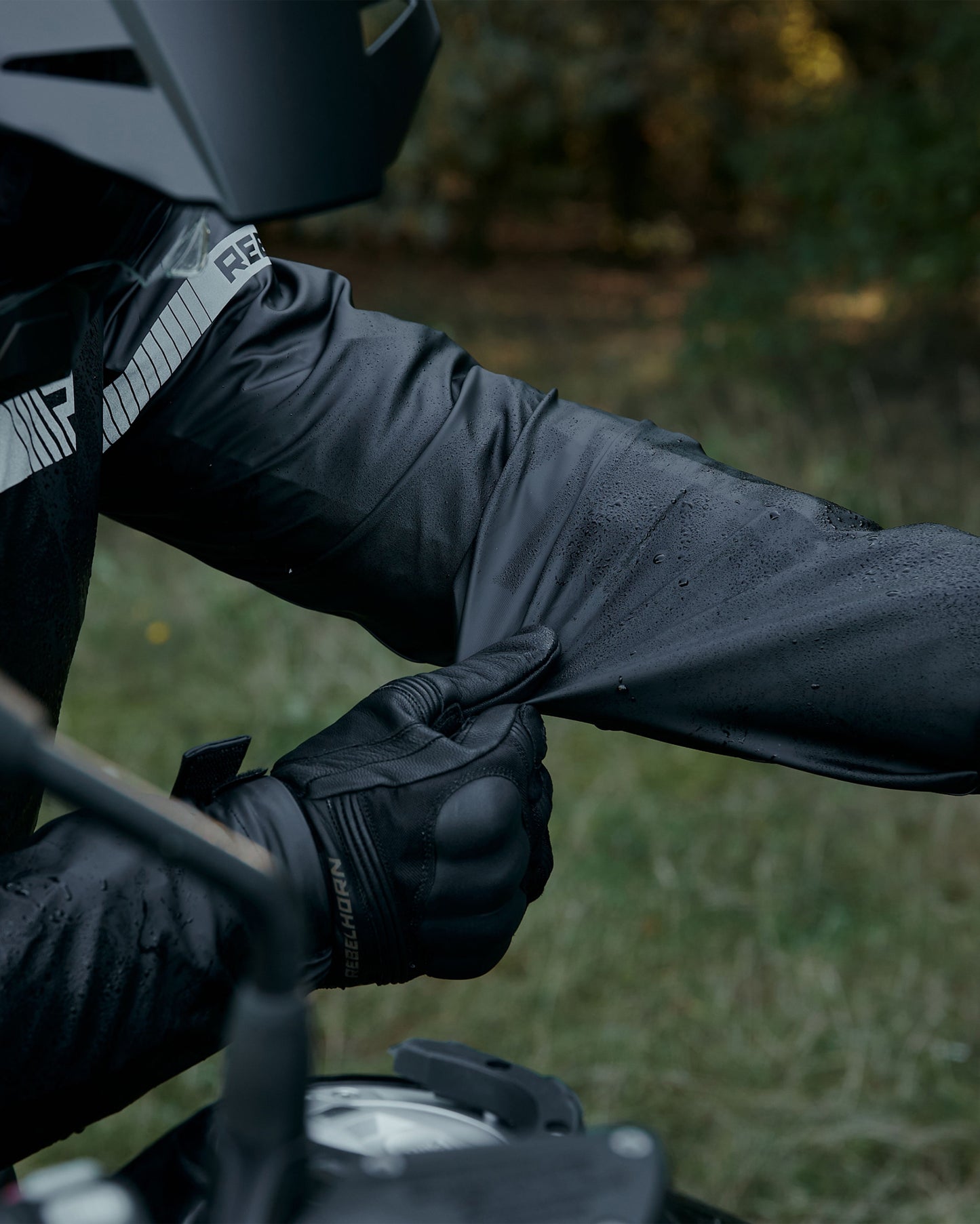 Ocean Rain Jacket Black