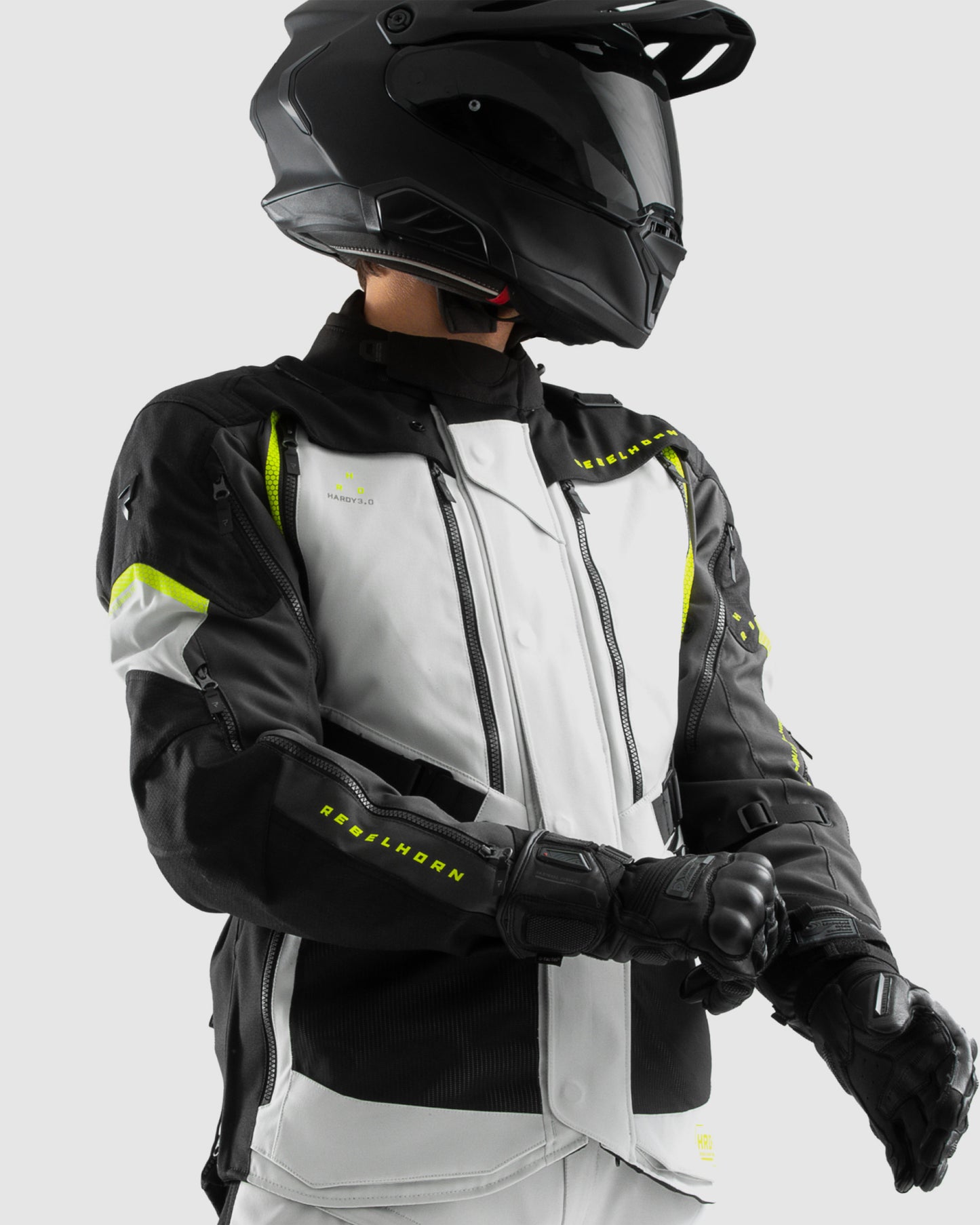 Hardy 3.0 Motorcycle Jacket Grey