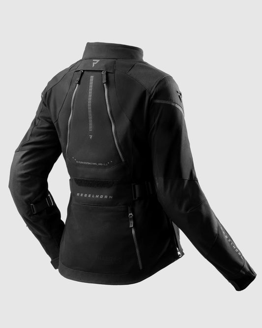 Hardy 3.0 Women's Motorcycle Jacket Black