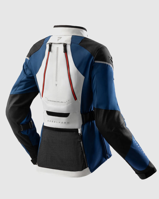 Hardy 3.0 Women's Motorcycle Jacket Blue