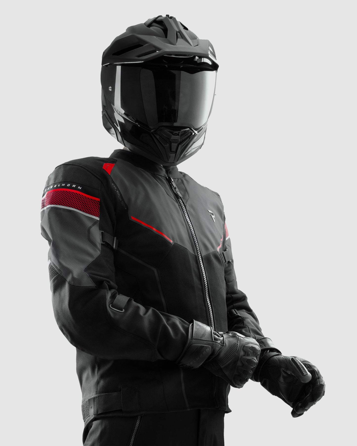 Hiflow V Motorcycle Jacket Dark Grey
