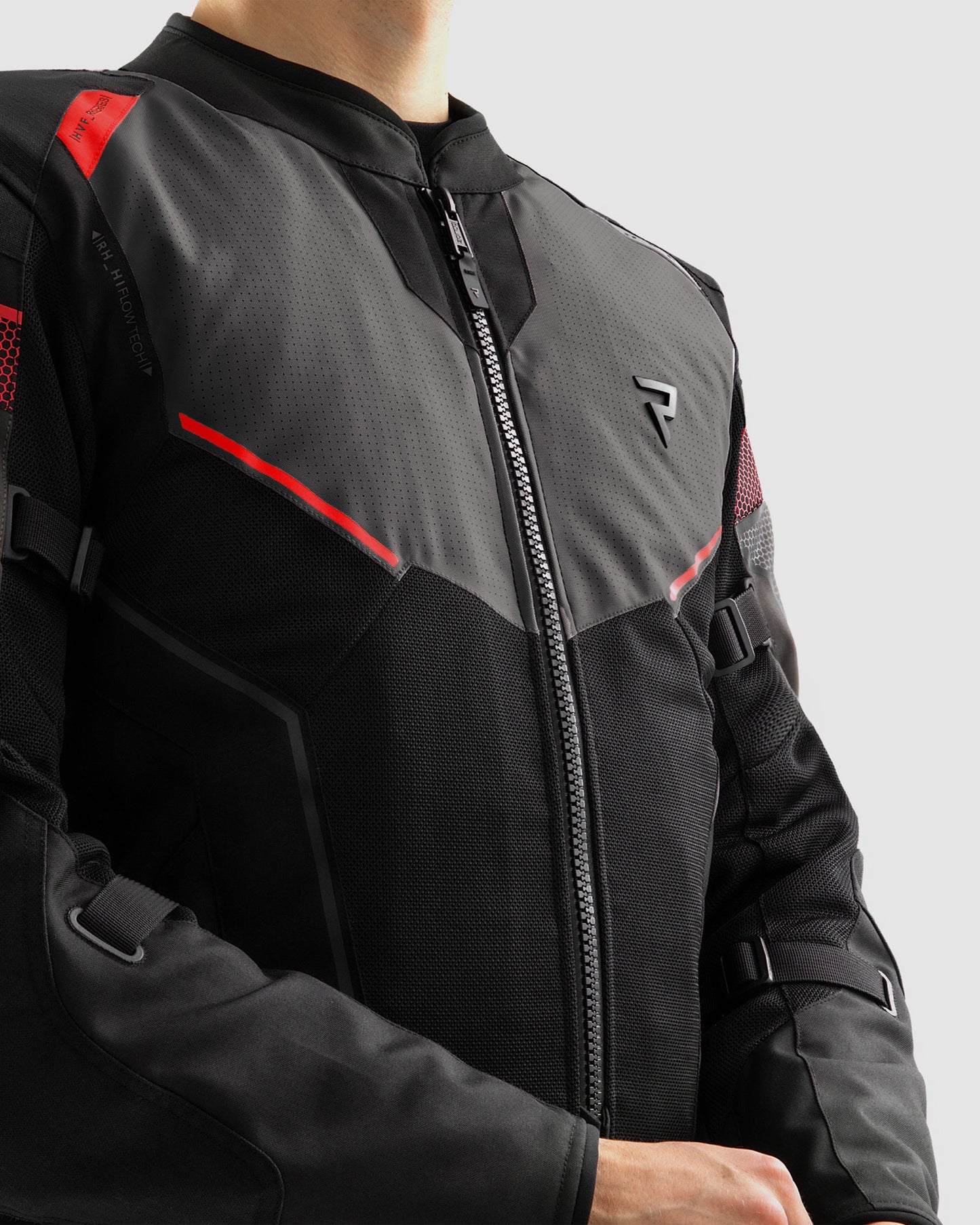Hiflow V Motorcycle Jacket Dark Grey