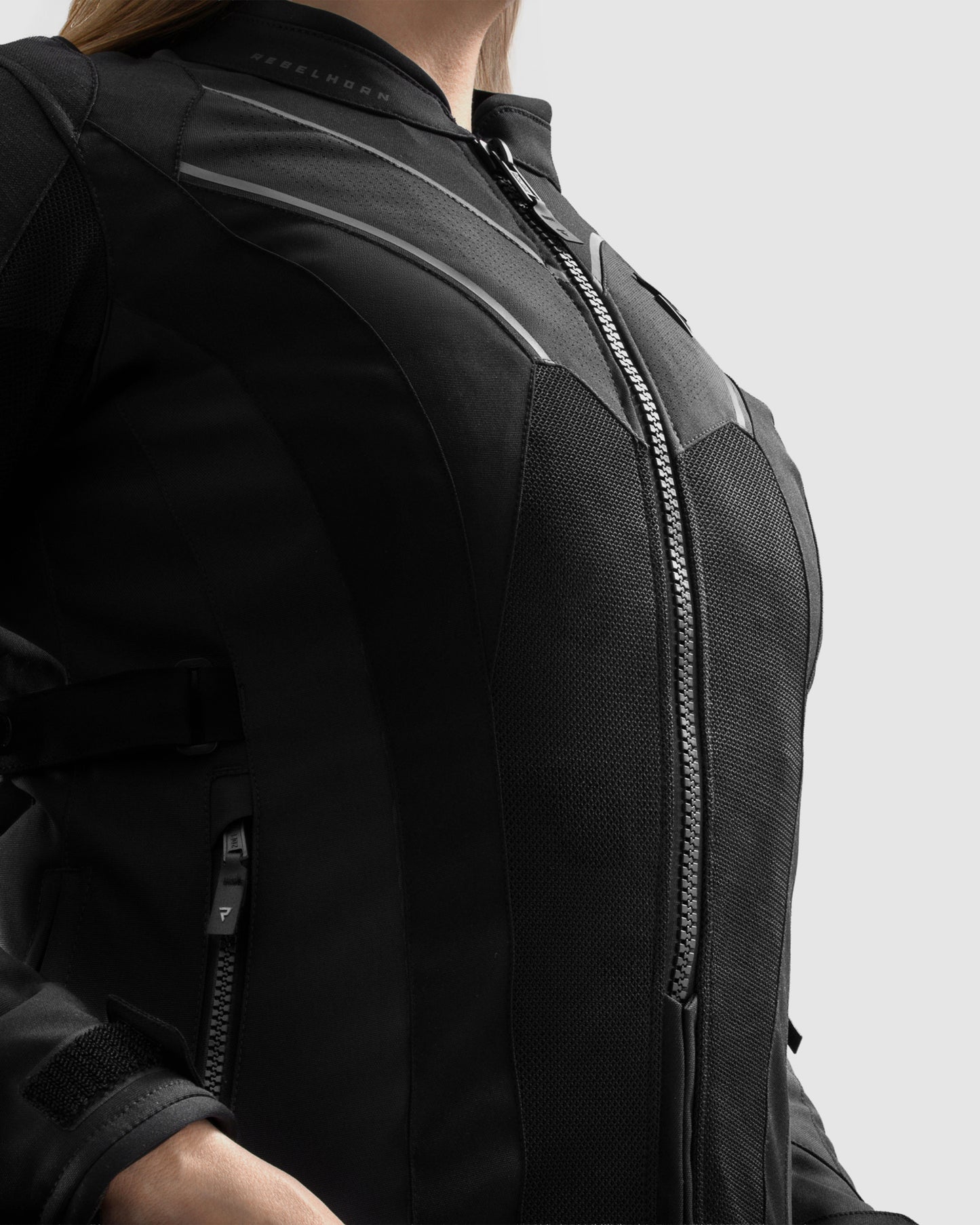 Hiflow V Women's Motorcycle Jacket Black
