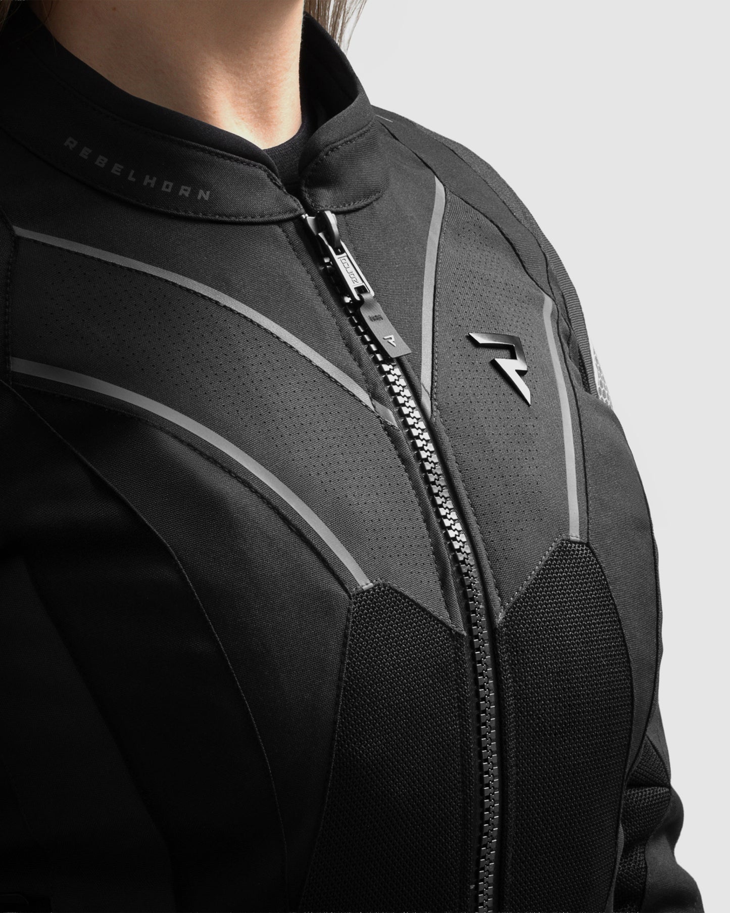 Hiflow V Women's Motorcycle Jacket Black