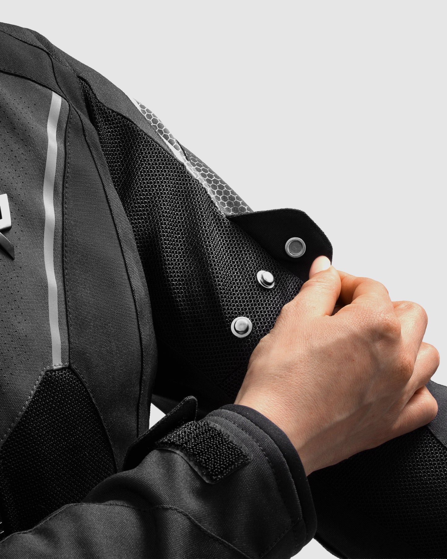 Hiflow V Women's Motorcycle Jacket Black