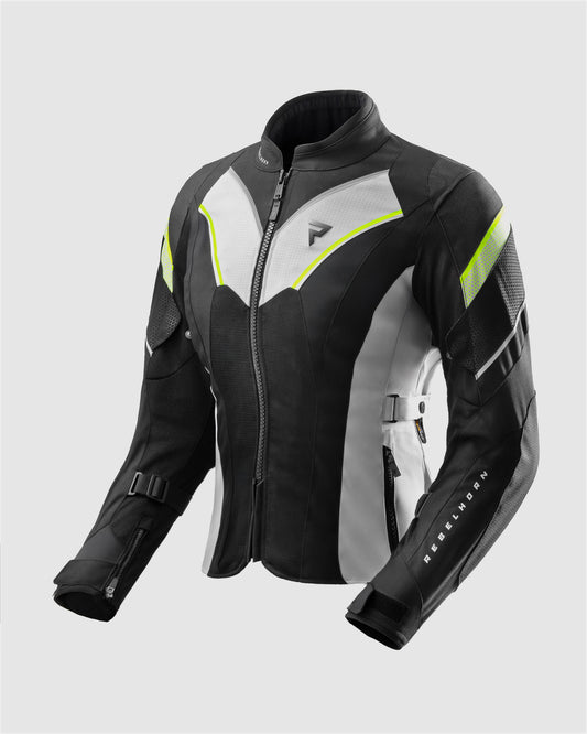 Hiflow V Women's Motorcycle Jacket Grey
