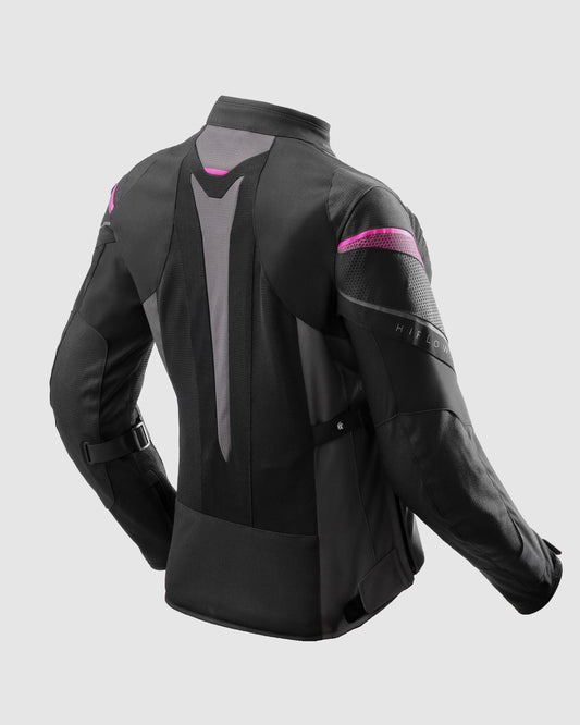 Hiflow V Women's Motorcycle Jacket Black, Pink