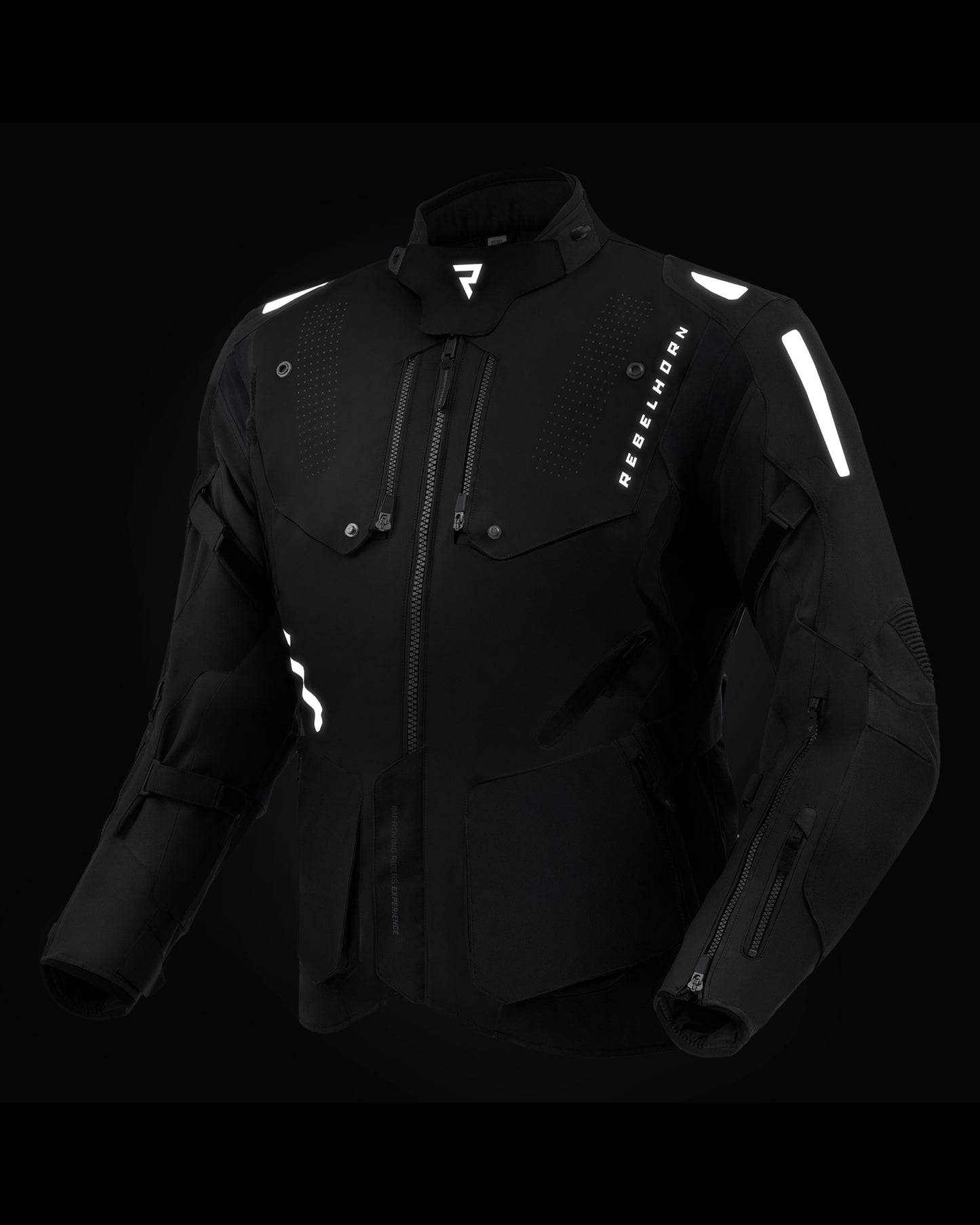 Hiker IV Motorcycle Jacket Black