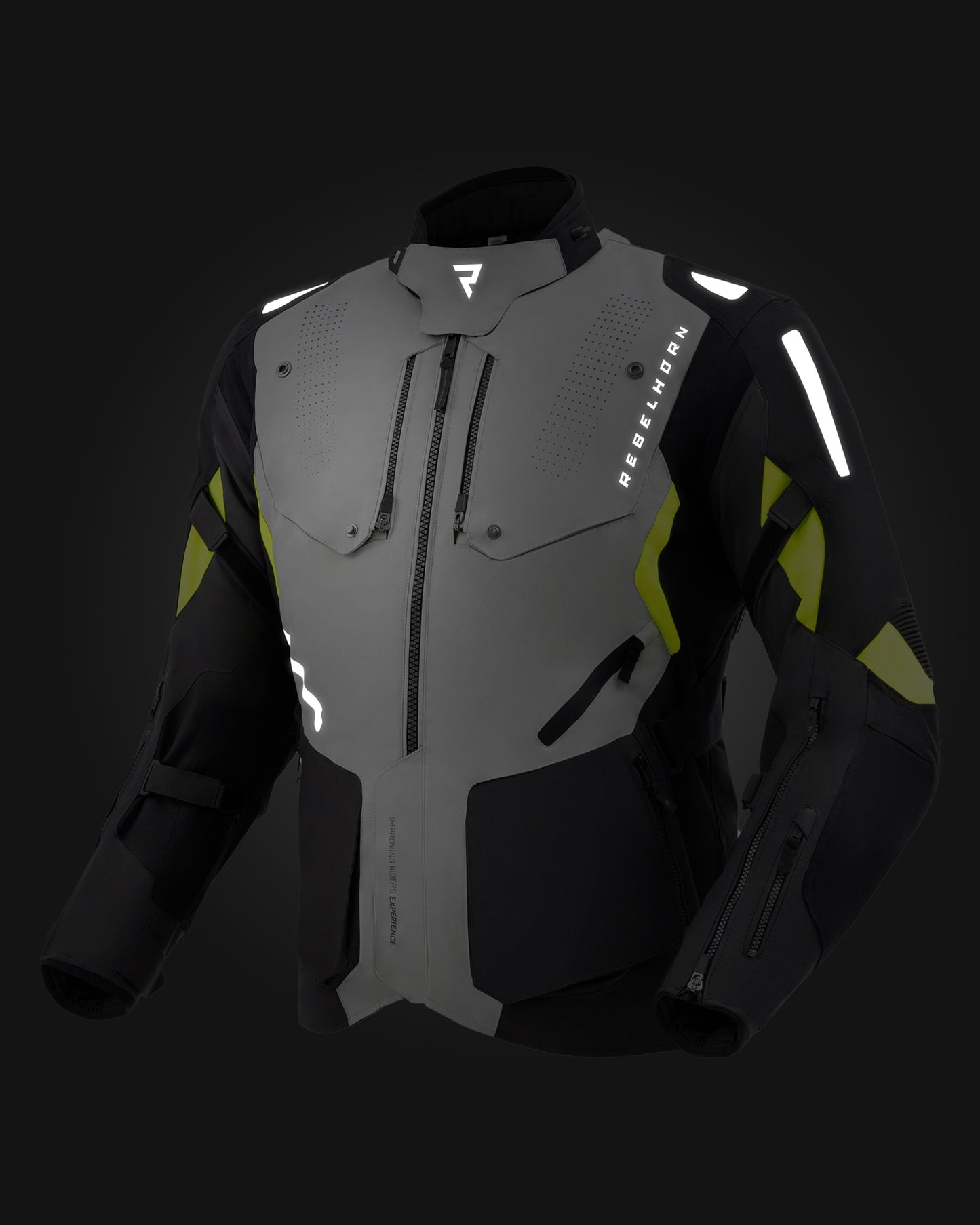 Hiker IV Motorcycle Jacket Grey